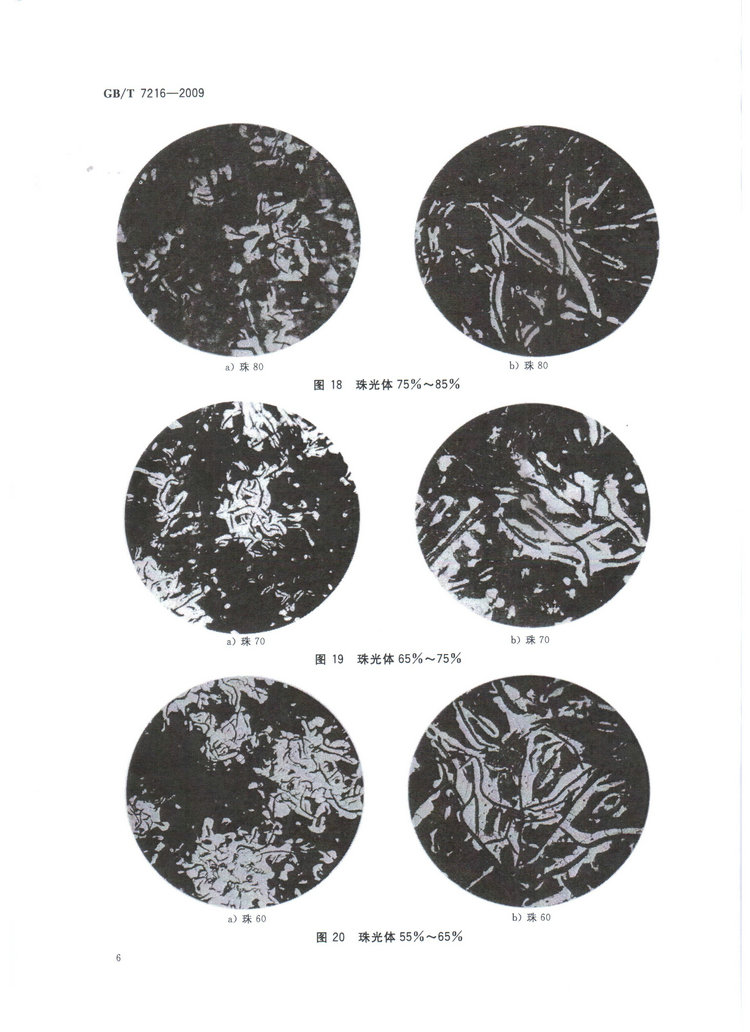 GBT7216-2009灰鑄鐵金相檢驗(yàn)國(guó)家標(biāo)準(zhǔn)